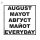 Постер песни August, MAYOT - Every Day