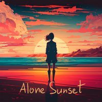 Постер песни Slavique Green - Alone Sunset