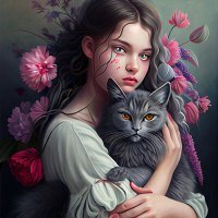 Постер песни Надежда Придёт - Люблю только кота
