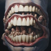 Постер песни зубы:) - В задницу (Есенин)