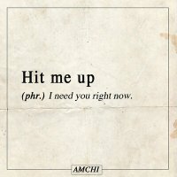 Постер песни AMCHI - Hit Me Up