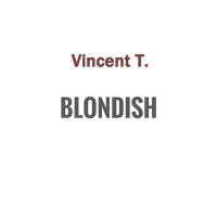 Постер песни Vincent T - Blondish