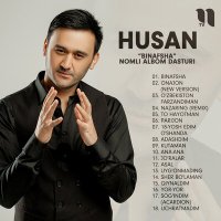 Постер песни Husan - Binafsha nomli albom dasturi