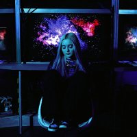Постер песни Алина Селях - Синие волосы